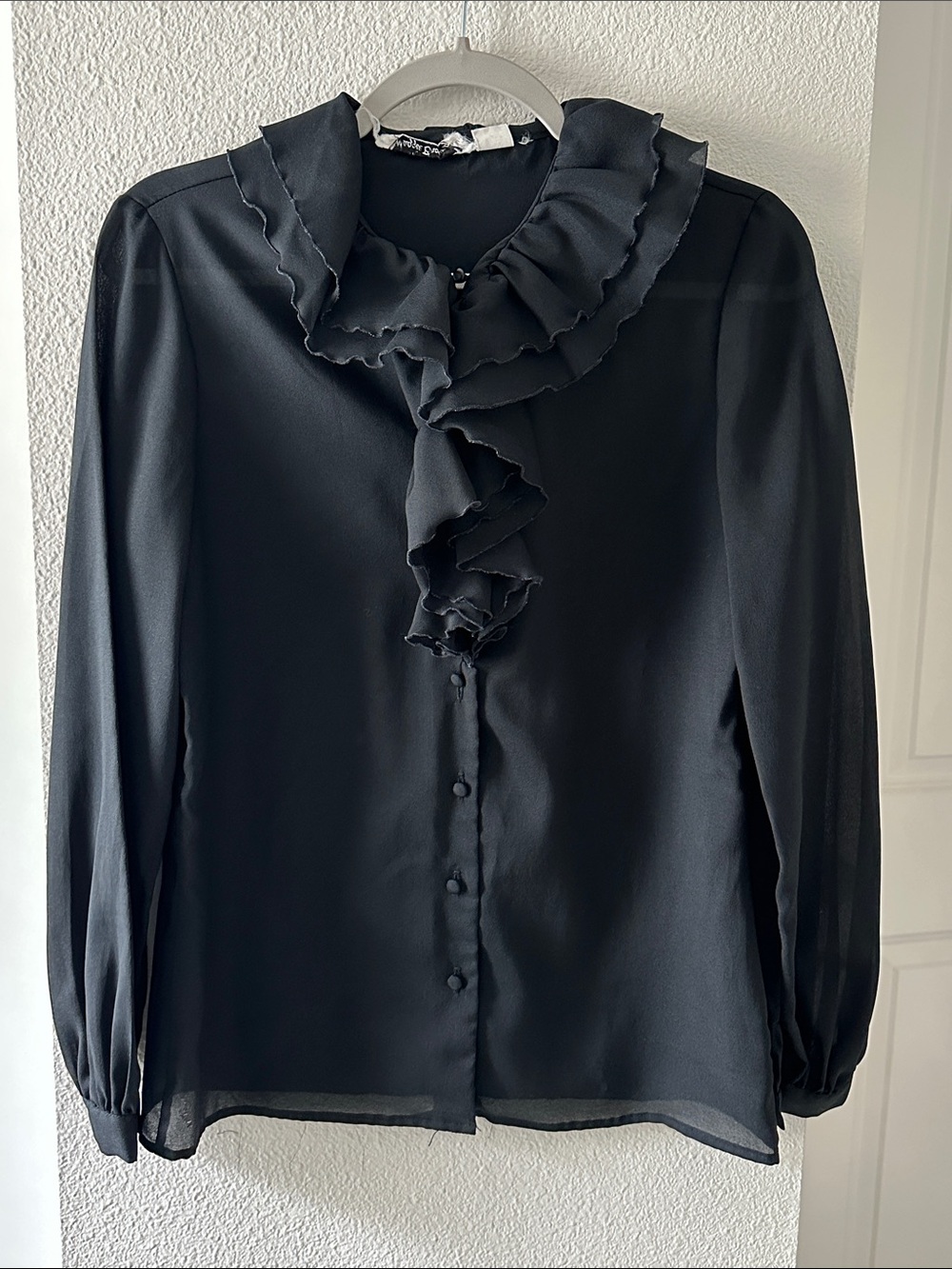 Vintage Ruffle Blouse